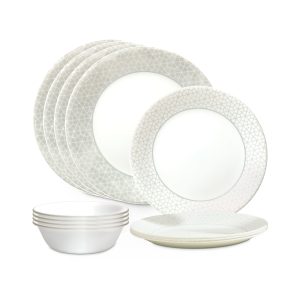Corelle® Knox 12-piece Dinnerware Set. Service for 4