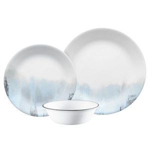 Corelle® Tranquil Reflections 12-piece Dinnerware Set. Service for 4